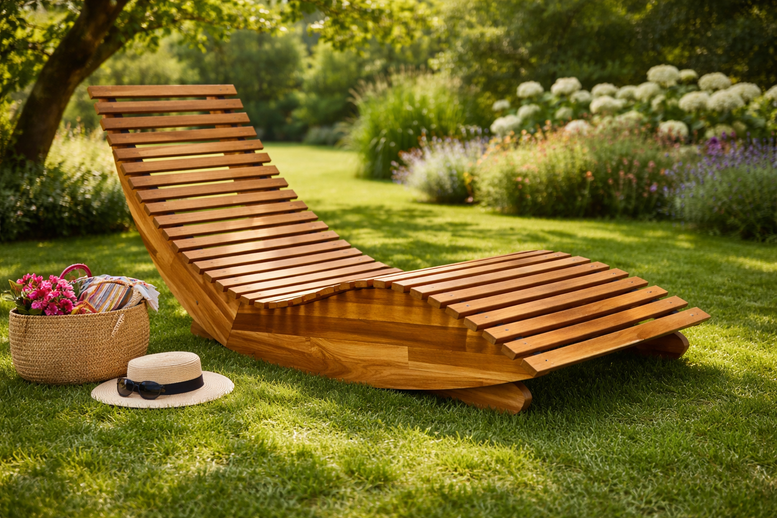 Saunaliege klappbar ergonomisch